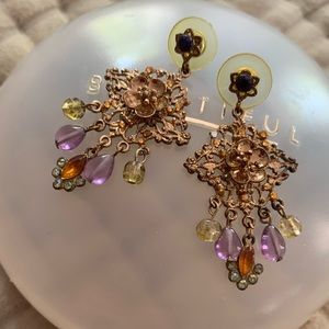 Vintage chandelier earrings